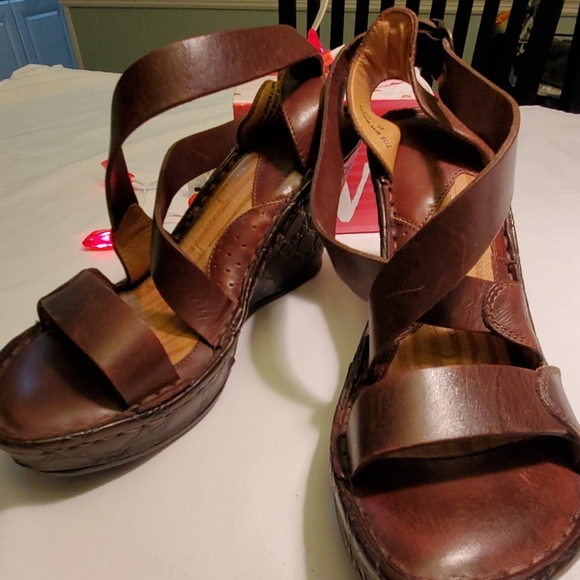 born earvin leather sandal